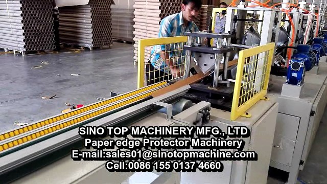 Paper edge board corner protector,paper slitter rewinder, V nothching board making machine