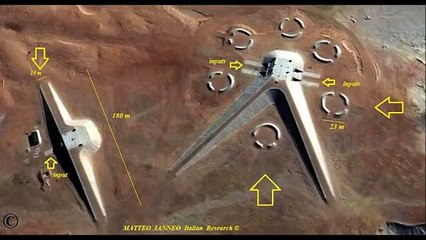 Shocking !!! Mysterious structure in the desert in Egypt . MATTEO IANNEO Italian Researcher ©