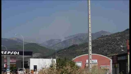 Quinto día de lucha contra el incendio intencionado en el Valle del Jerte