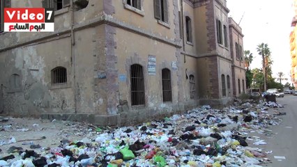 الإهمال يواصل تدمير قصر محمد على بالسويس