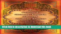 [PDF] A Selected Chinese-English Ancient Chinese Stories: Volume I (Chinese Edition) Full Online