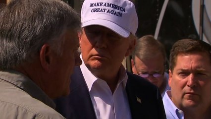 Trump se déplace en Louisiane, ravagée par des inondations