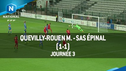 J3 : Quevilly-Rouen - SAS Epinal (1-1), le résumé