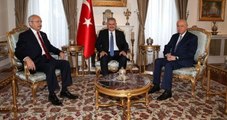 Çankaya'da Başbakan, Kılıçdaroğlu ve Bahçeli'nin Katıldığı Kritik Görüşme Sona Erdi