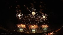 鶴岡赤川花火2016　グランドオープニング　マルゴー　akagawa fireworks 2016.　grand opening.
