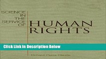 [PDF] Science in the Service of Human Rights (Pennsylvania Studies in Human Rights) [Online Books]