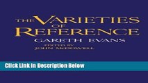 [PDF] The Varieties of Reference (Clarendon Paperbacks) [Online Books]
