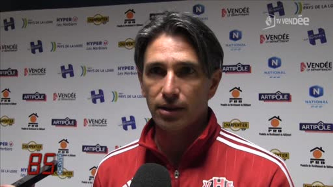 Les Herbiers vs Colmar (2-1) : Interview de Franck Rizzetto