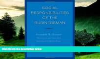 Must Have  Social Responsibilities of the Businessman (University of Iowa Faculty Connections)