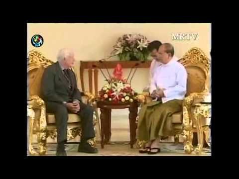 Jimmy Carter meets Thein Sein