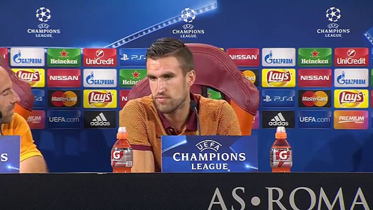 Roma-Porto, conferenza stampa
