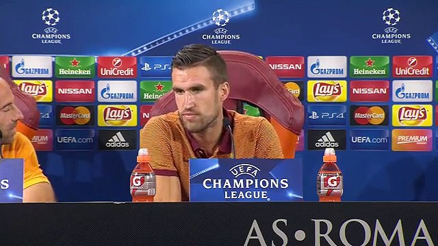 Roma-Porto, conferenza stampa