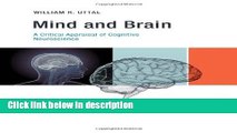 [PDF] Mind and Brain: A Critical Appraisal of Cognitive Neuroscience (MIT Press) Book Online