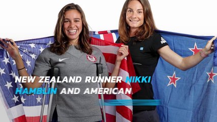 Two Olympian runners awarded special medal for sportsmanship