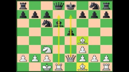 Universal chess opening against (d4 - e5)