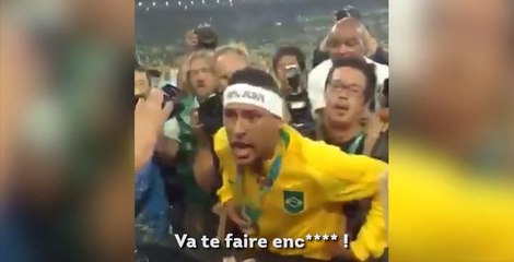 JO 2016 : Neymar insulte un supporter allemand après la victoire du Brésil (victoire)
