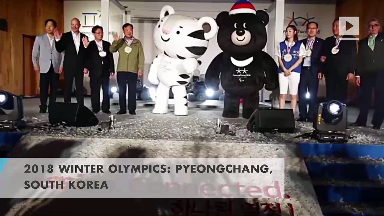 Which cities will host the future Olympic games?