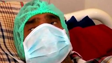 Indian man has 40 knives removed from stomach!