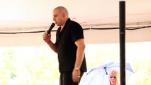 Mario Kombou live at the tent at Graceland Crossing' Elvis Week 2016