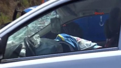 Bodrum Tatil Dönüşü Kaza 1 Ölü, 2 Yaralı