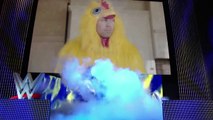 Colonel Sanders conquers pretender chicken in honor of KFC's new Chicken Littl