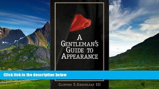 READ FREE FULL  A Gentleman s Guide to Appearance  READ Ebook Full Ebook Free