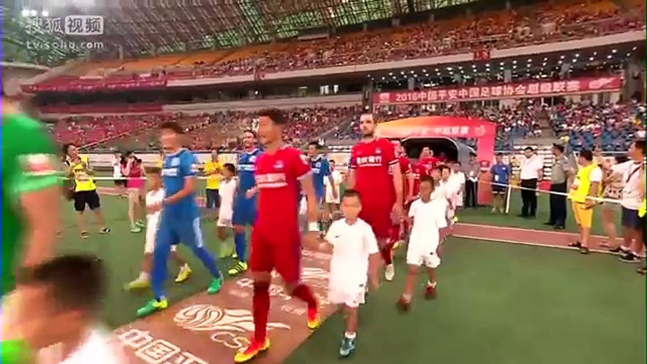 HIGHLIGHTS - Chongqing Lifan 4 x 5 Guangzhou R&F 进球大战肖智2球陈志钊绝杀 CSL 2016 Round 23