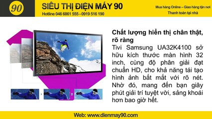 Mua tivi Samsung 32 inch mới nhất 2016, Tivi Samsung 32K4100 32 inch HD giá rẻ Hà Nội