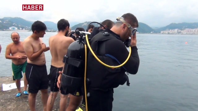 Giresun Adası dalgıçlara ev sahipliği yaptı