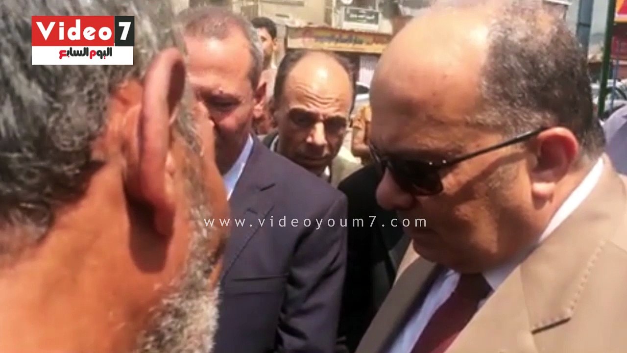 جولة مفاجئة لمحافظ الدقهلية بشوارع المنصورة