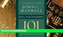 Full [PDF] Downlaod  Relationships 101 (Maxwell, John C.)  READ Ebook Full Ebook Free