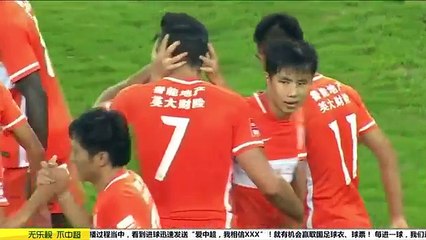Graziano Pelle beautiful goal - Tianjin Teda - Shandong Luneng {20-08-16}