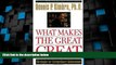 Big Deals  What Makes the Great Great  Best Seller Books Most Wanted