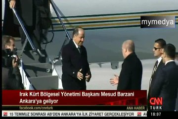 Mesud Barzani Ankara'ya geliyor