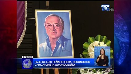 El artista guayaquileño Luis Peñaherrera fallece a los 80 años