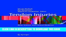 [PDF] Tendon Injuries: Basic Science and Clinical Medicine Popular Online