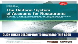 [Download] The Uniform System of Accounts for Restaurants (8th Edition) Hardcover Collection