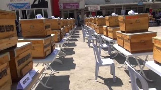 Manisa Arıcılara Polen Tuzaklı Arı Kovanı