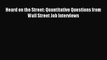 [PDF] Heard on the Street: Quantitative Questions from Wall Street Job Interviews Full Online