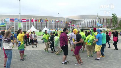 Rio-2016: au parc olympique, on fête la fin des JO