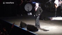 Morrissey slams mayoral candidate Andy Burnham at Manchester concert