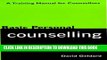 [PDF] Basic Personal Counseling: A Training Manual for Counsellors Full Colection