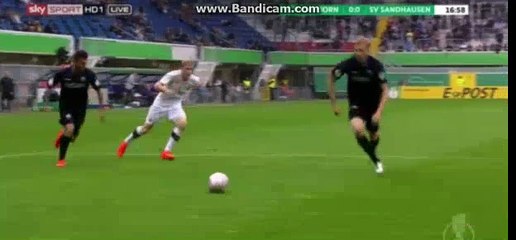 Richard Sukuta Pasu Penalty Goal -Paderborn 0-1 Sandhausen - 22-08-2016