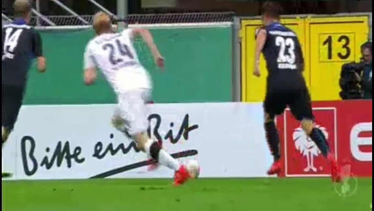 Richie Sukuta-Pasu Tore Goal Penalty - SC Paderborn 0-1 Sandhausen Sv - (22/8/2016)