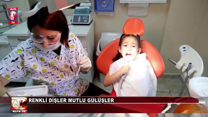 Renkli Dişler Mutlu Gülüşler