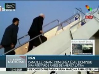 Canciller iraní inicia gira por América Latina