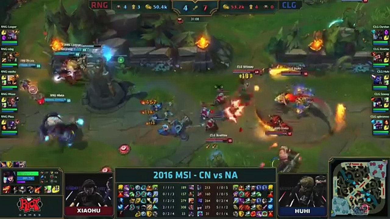 RNG vs CLG - MSI 2016 (Mid-Season Invitational) - Royal Never Give Up vs Counter Logic Gaming_13