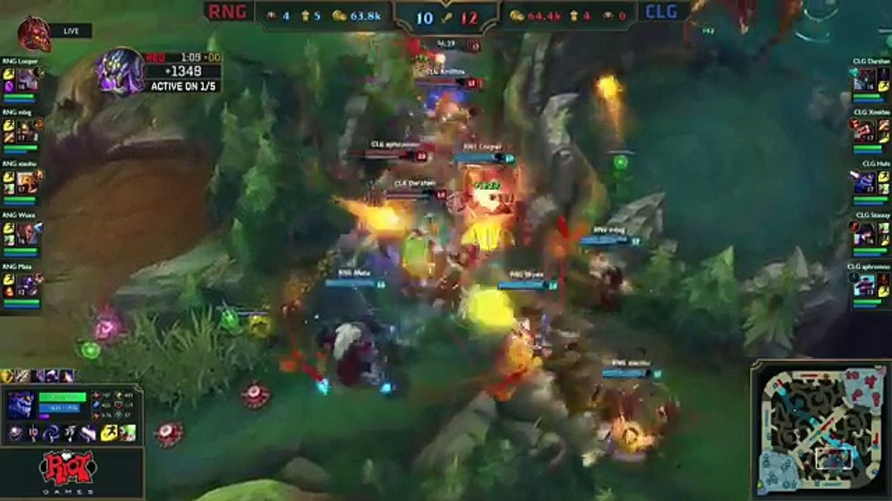 RNG vs CLG - MSI 2016 (Mid-Season Invitational) - Royal Never Give Up vs Counter Logic Gaming_14