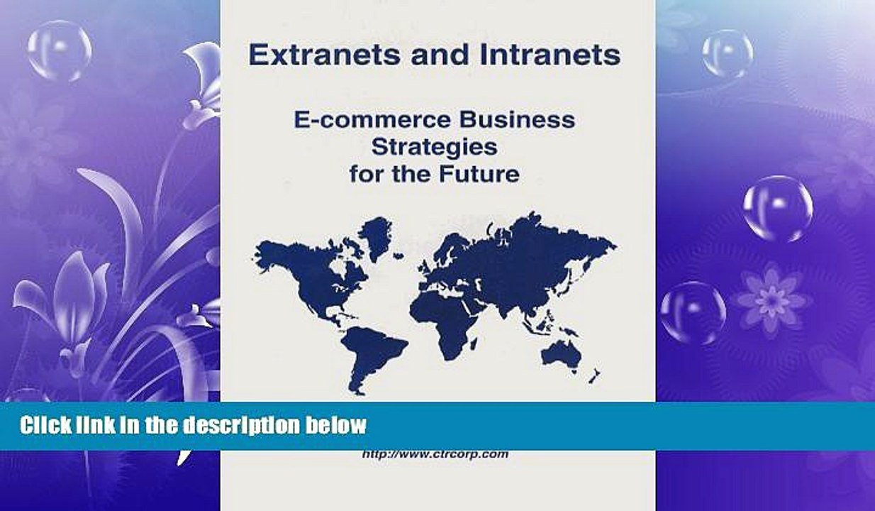 EBOOK ONLINE  Extranets and Intranets: E-commerce Business Strategies for the Future READ ONLINE