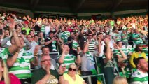 Des ultras du Celtic rendent hommage à la Palestine face à un club israélien